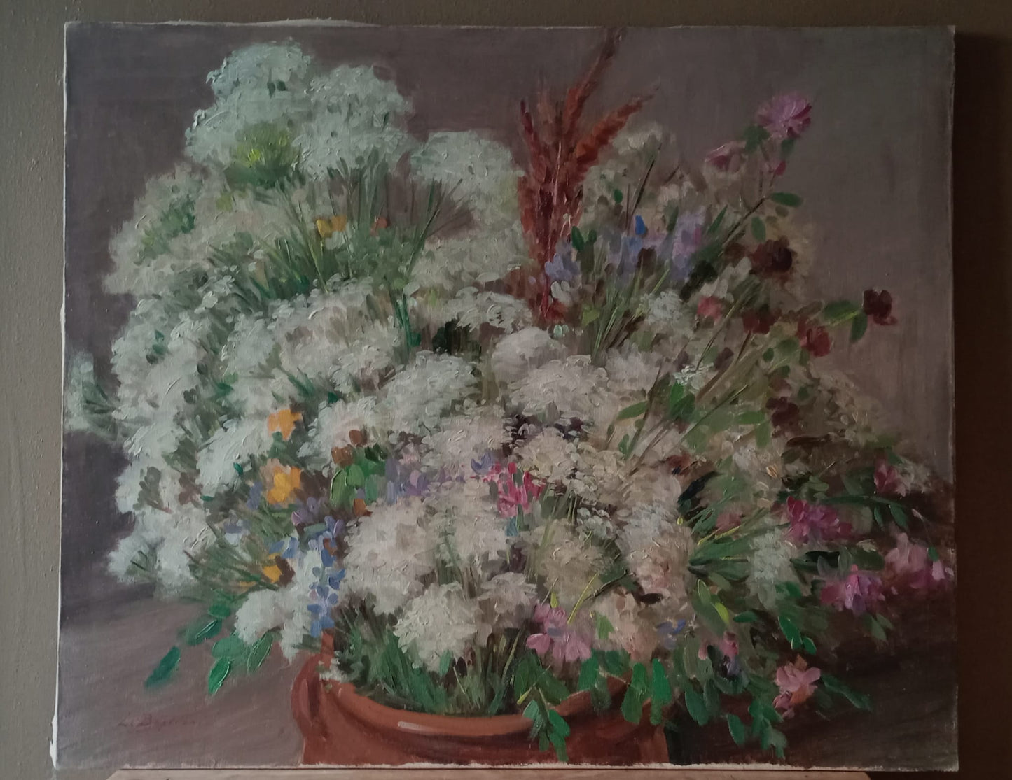 Still life. Bouquet of umbellifers