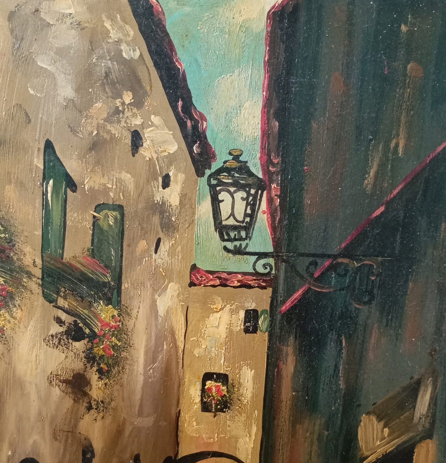Tableau d'un village du Sud