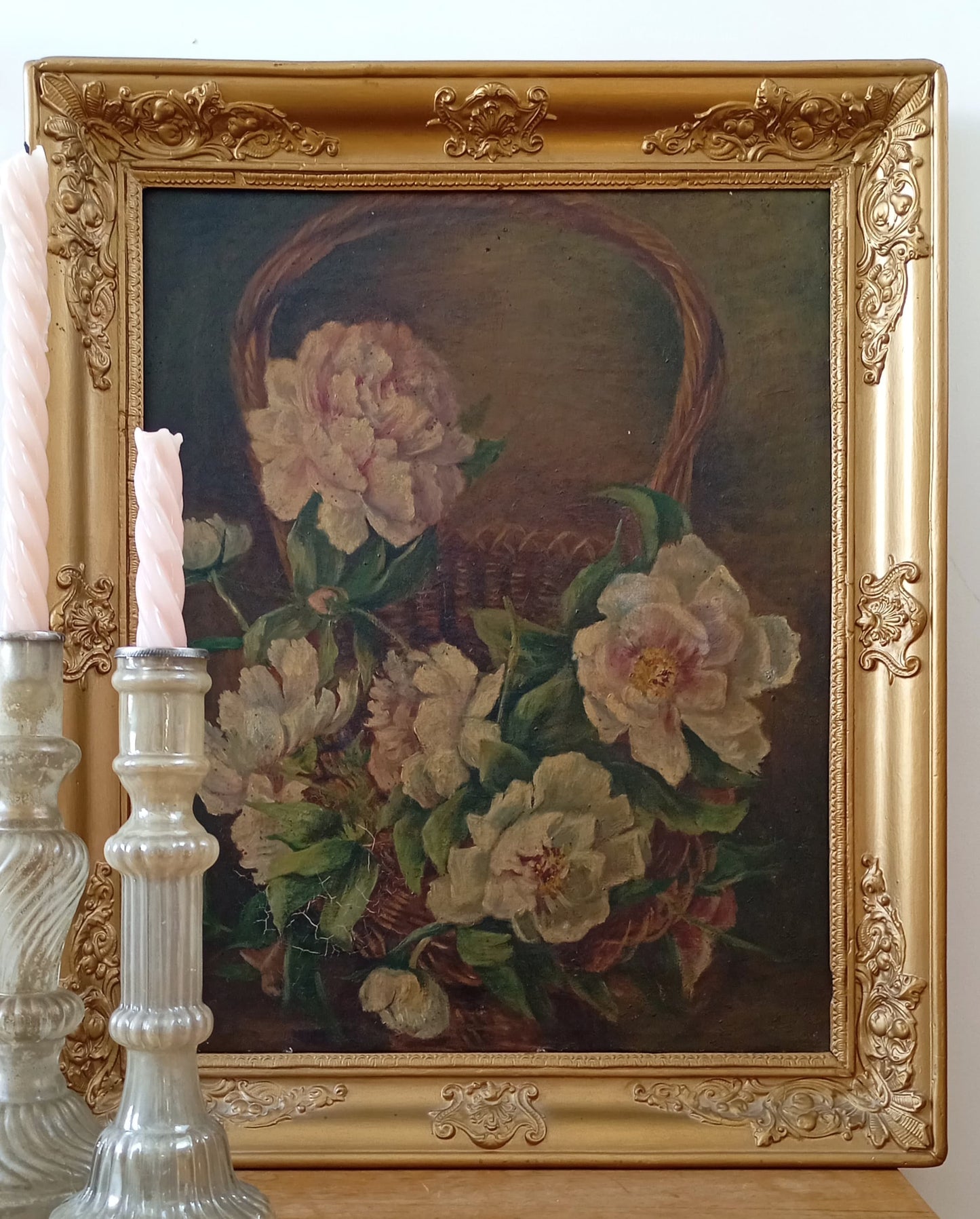Nature morte aux roses