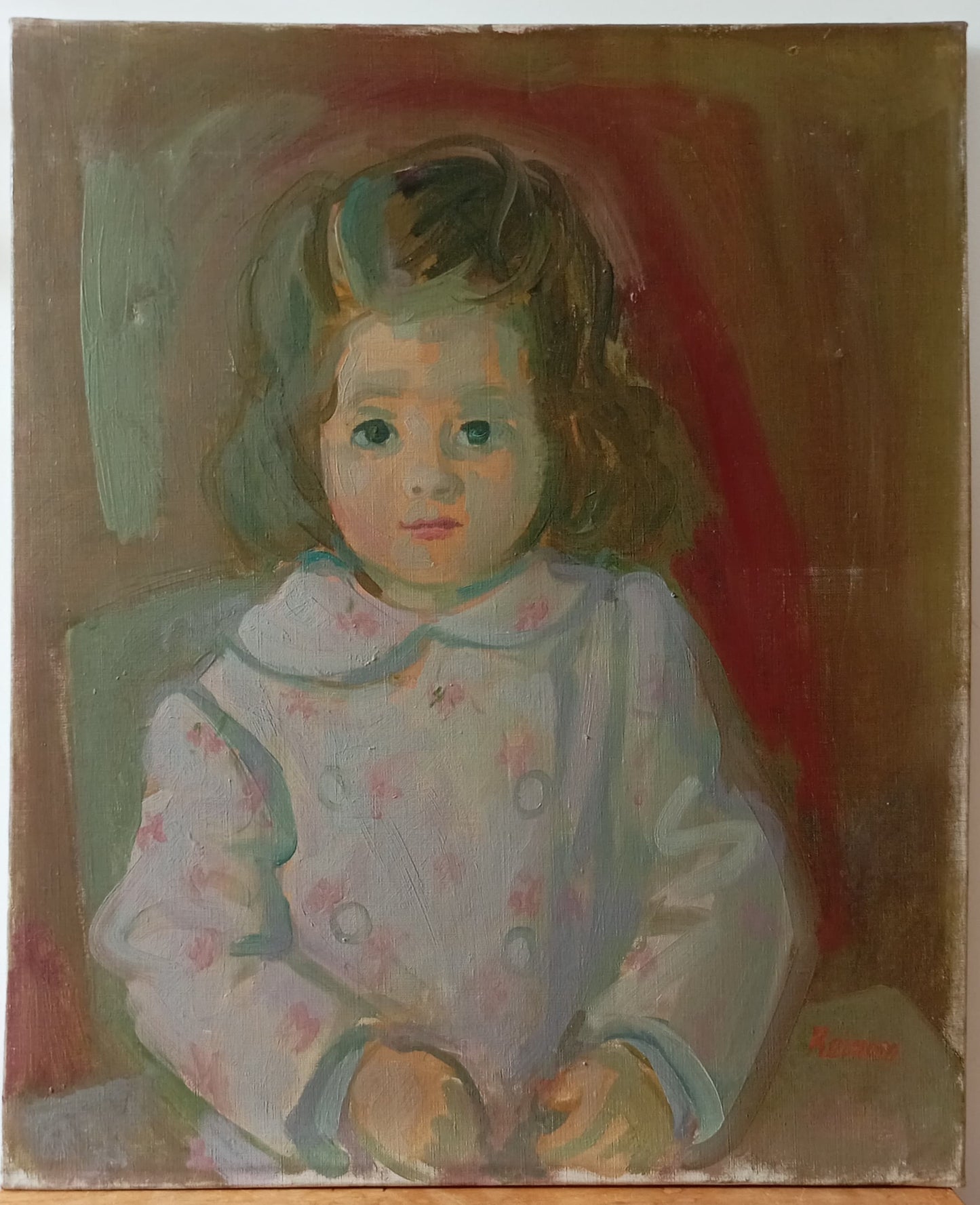 Portrait d'une petite fille