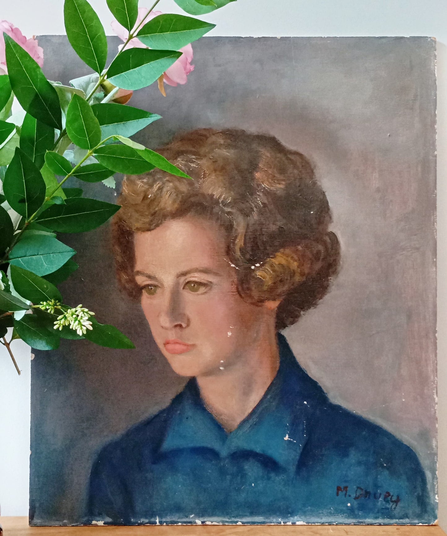 Portrait d'une femme des années 40