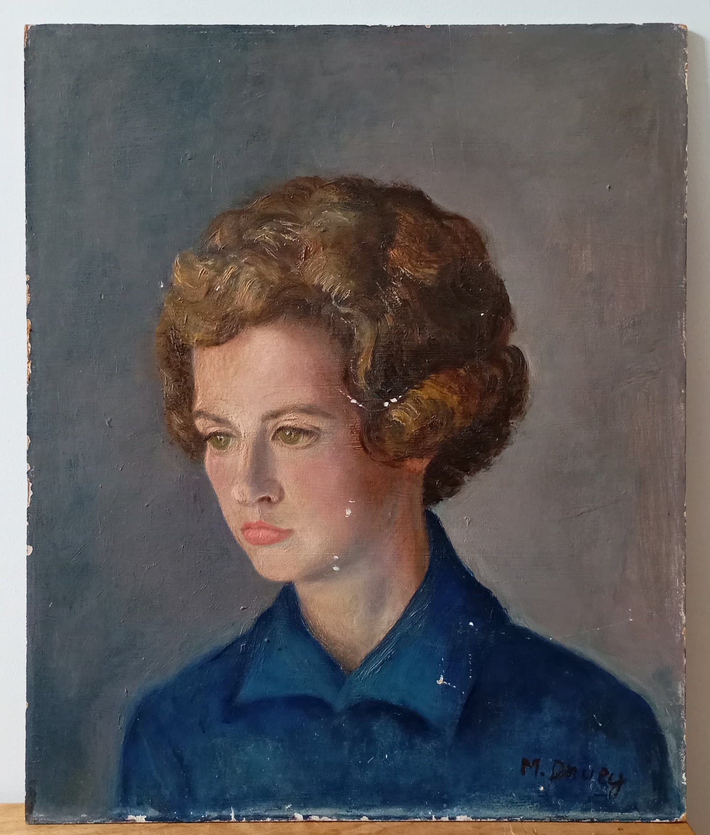 Portrait d'une femme des années 40
