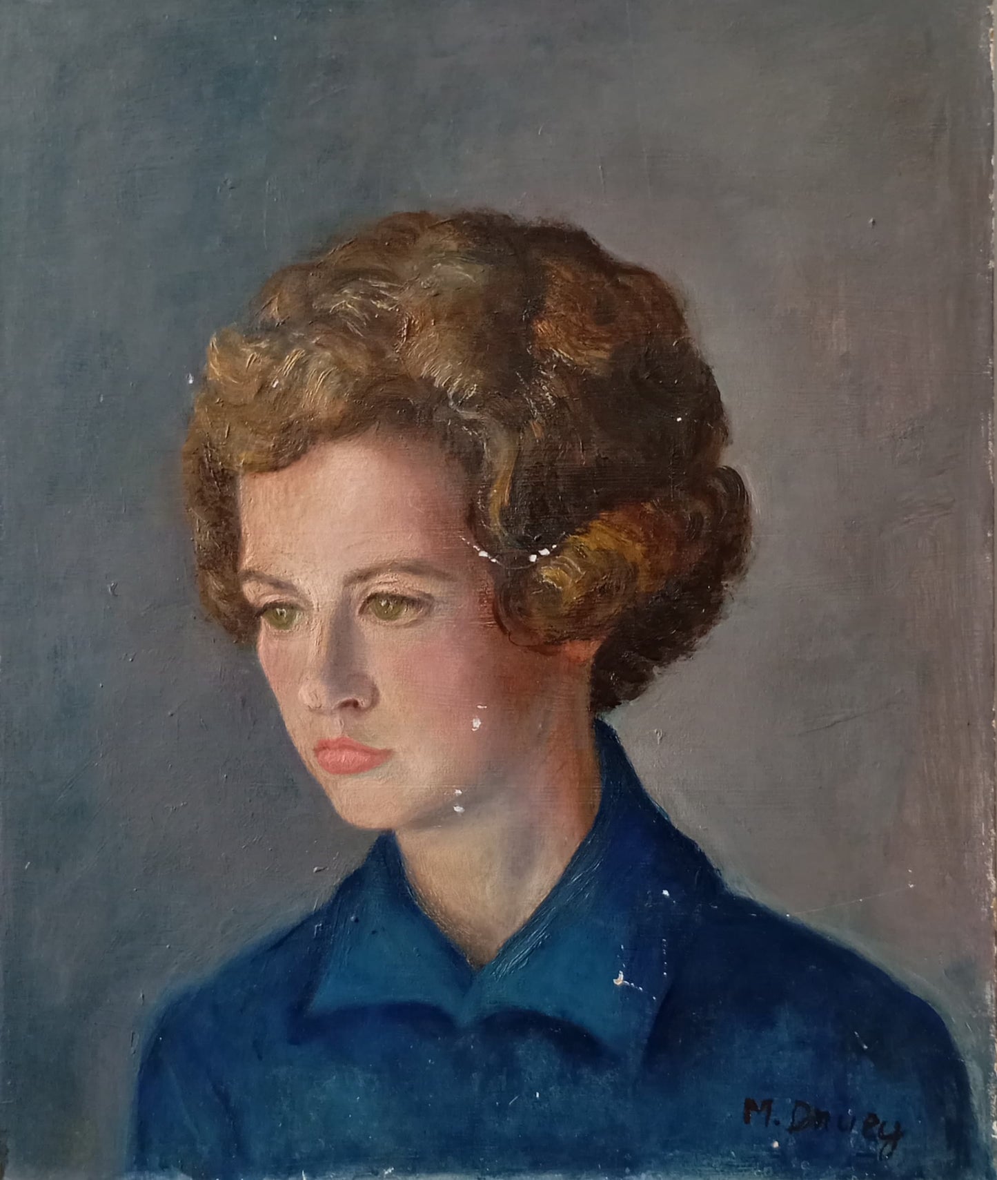Portrait d'une femme des années 40
