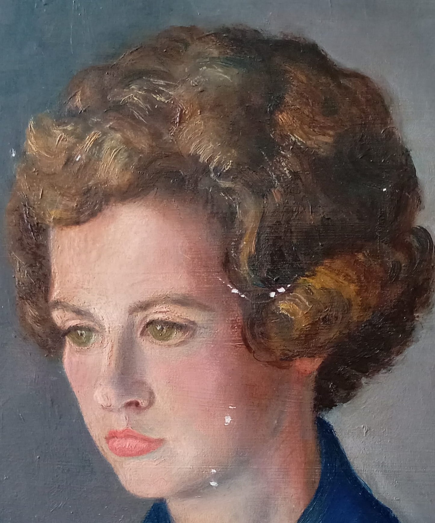 Portrait d'une femme des années 40