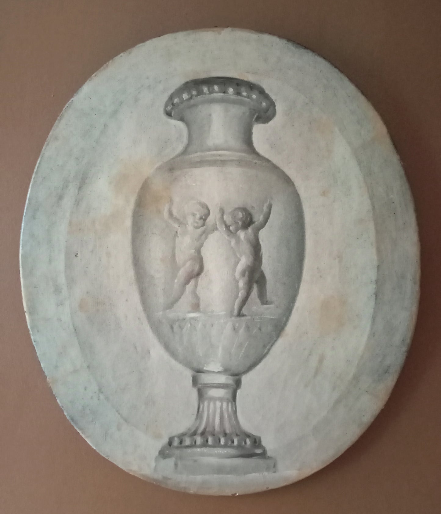 Antique vase painting