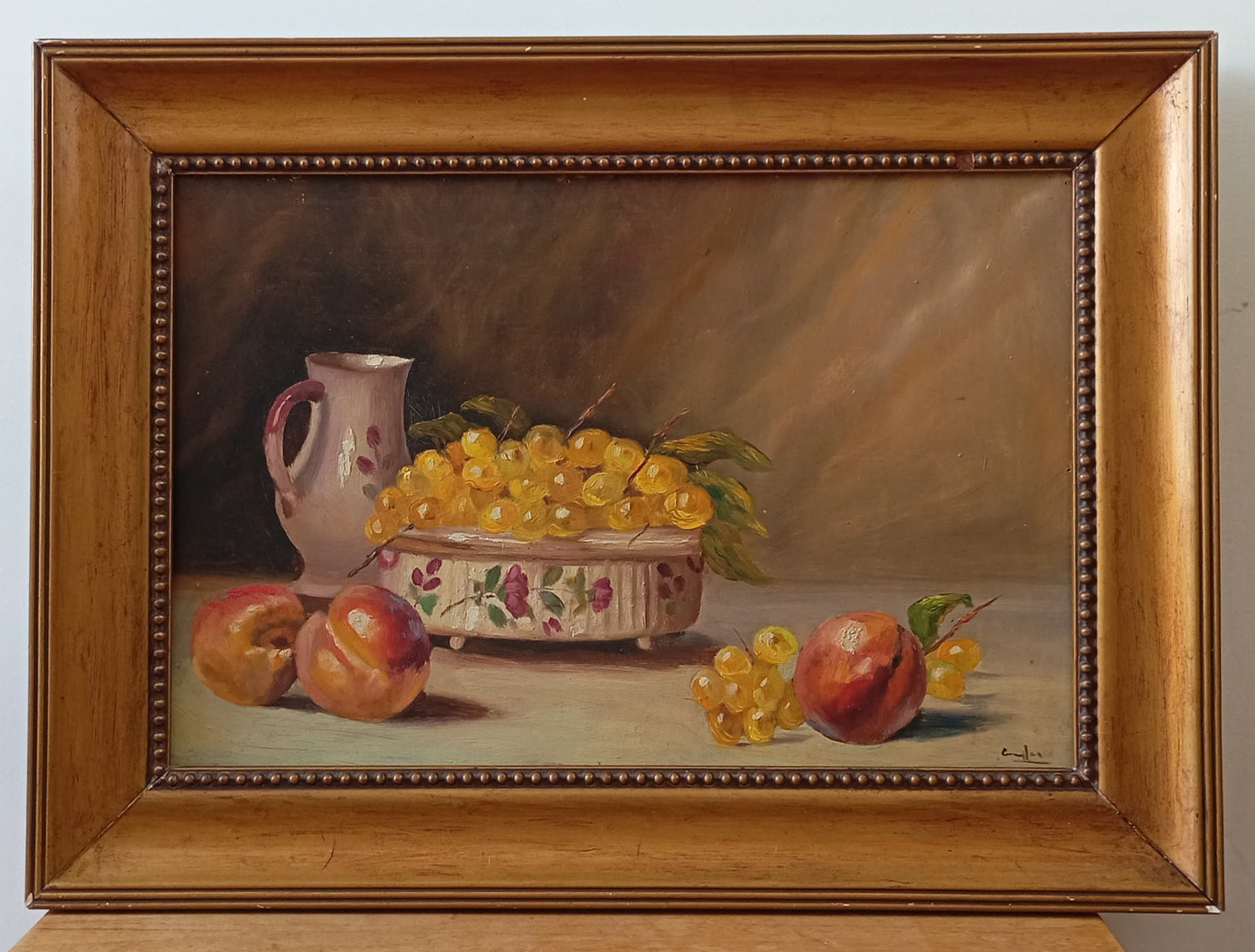 Nature morte ancienne aux fruits