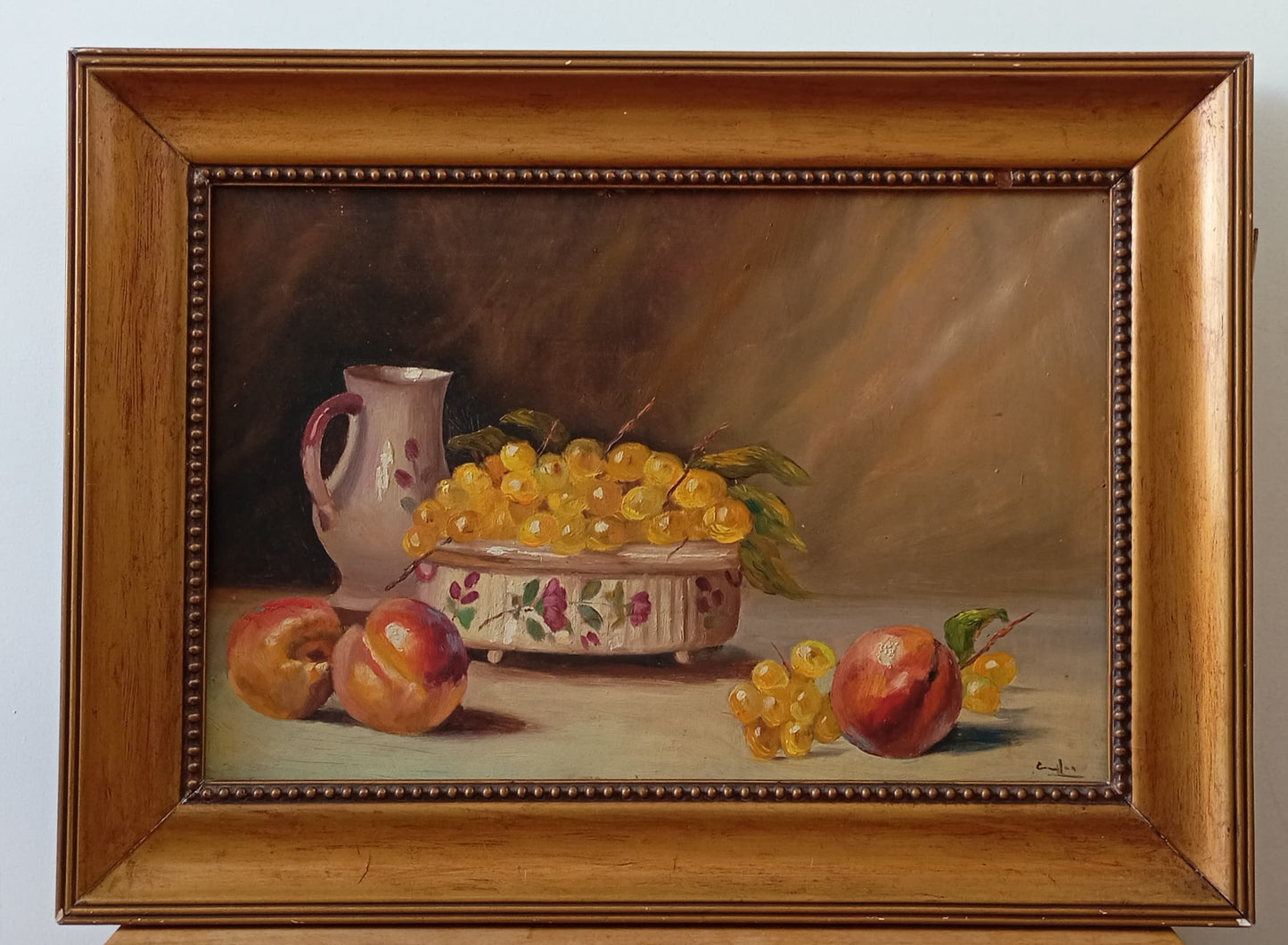 Nature morte ancienne aux fruits