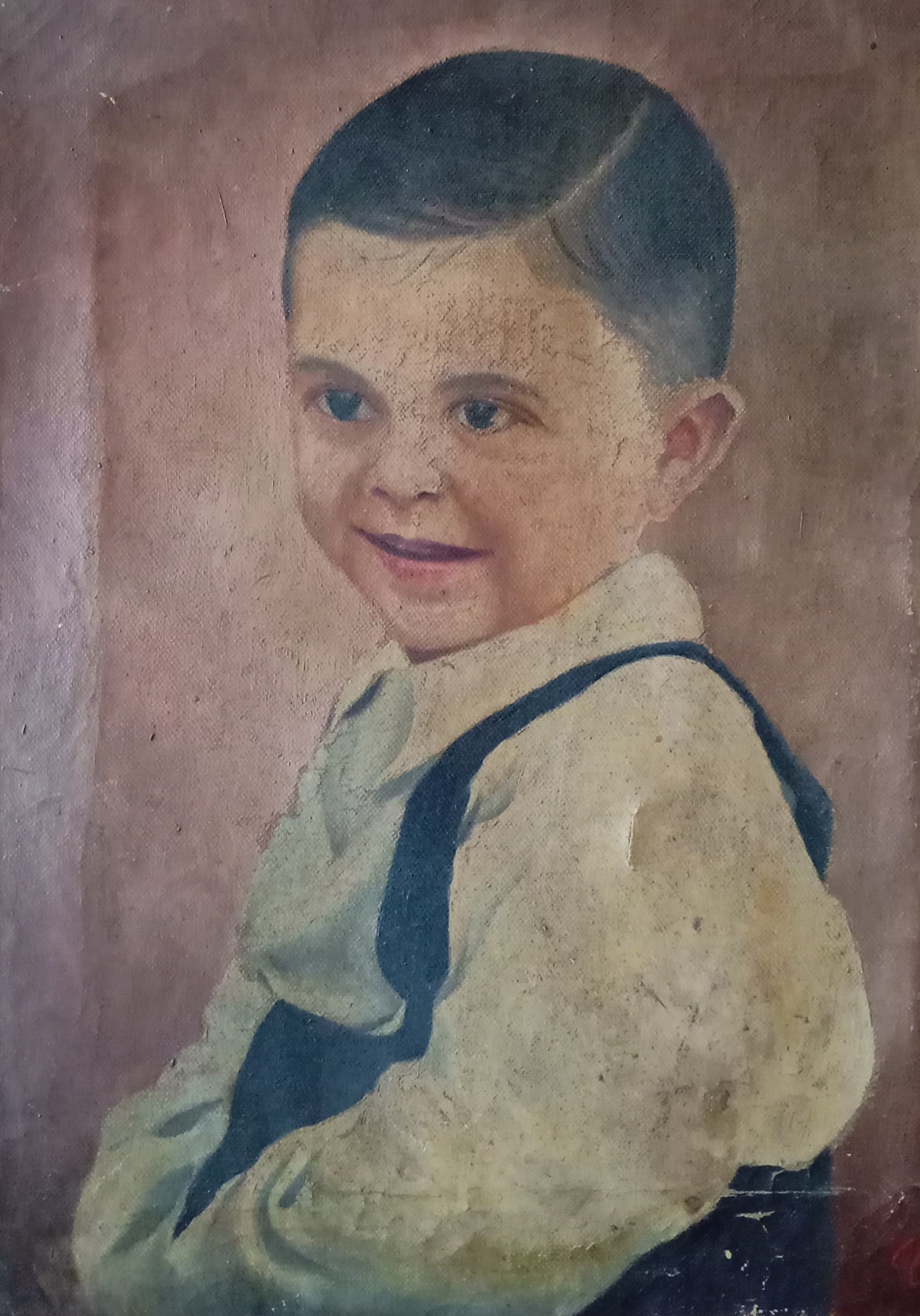 Portrait ancien d'un petit garçon