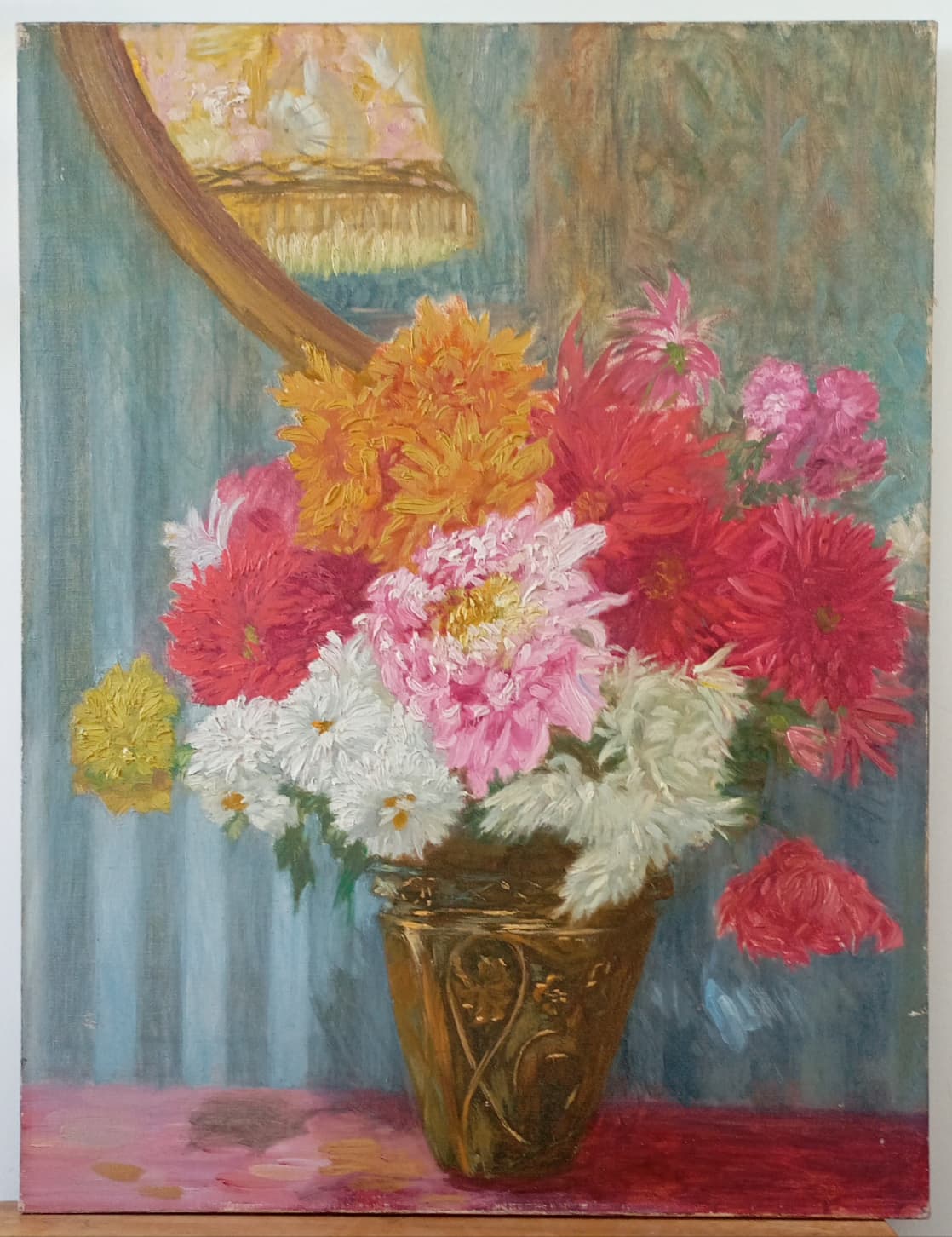 Nature morte aux dahlias