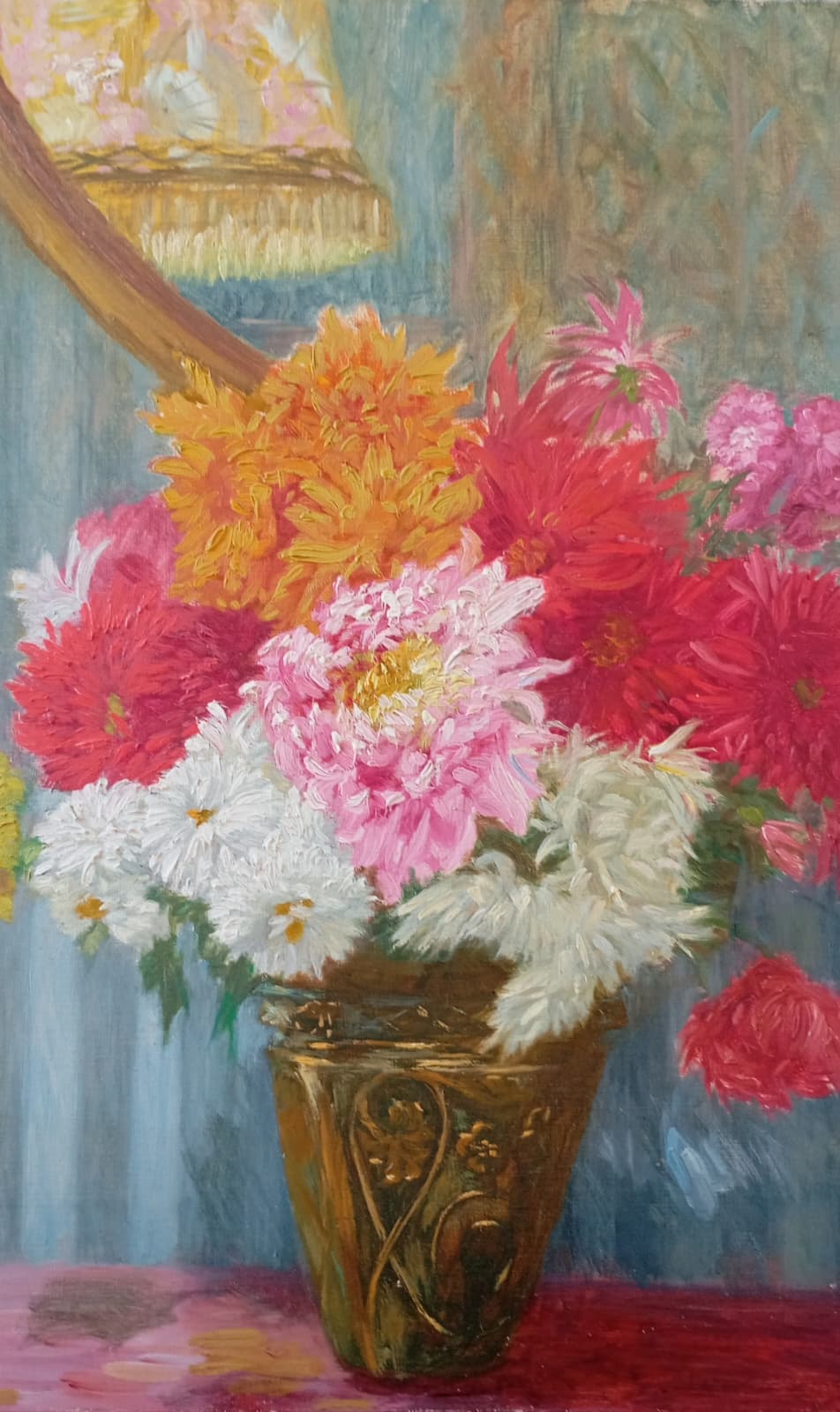 Nature morte aux dahlias