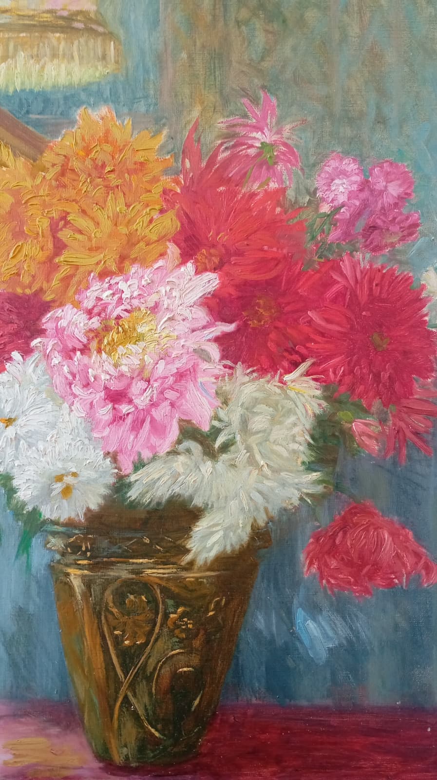 Nature morte aux dahlias