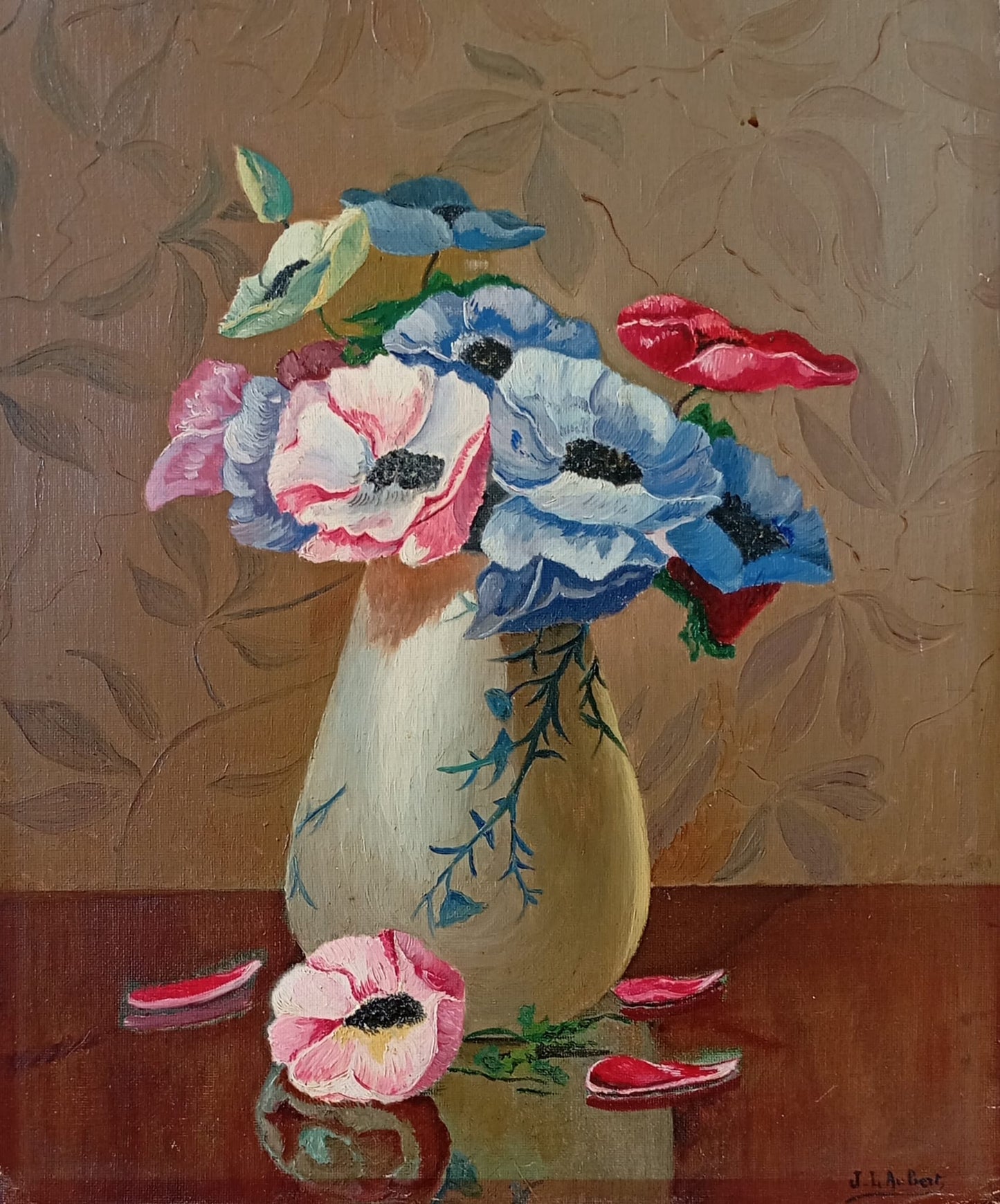 Nature morte aux anémones