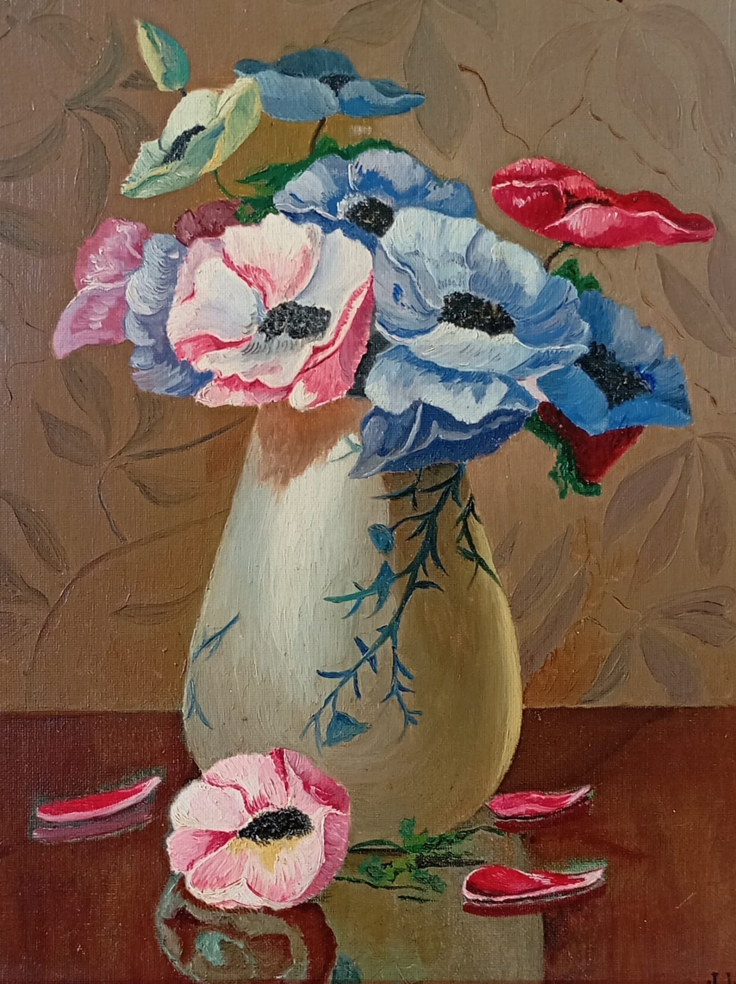 Nature morte aux anémones
