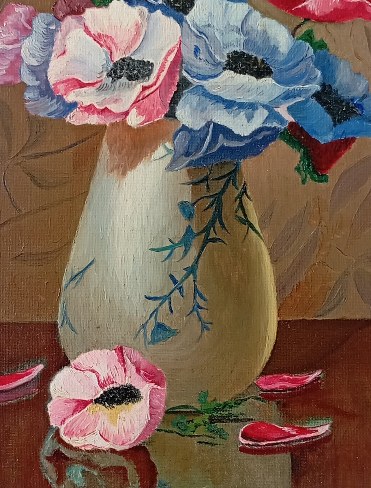 Nature morte aux anémones