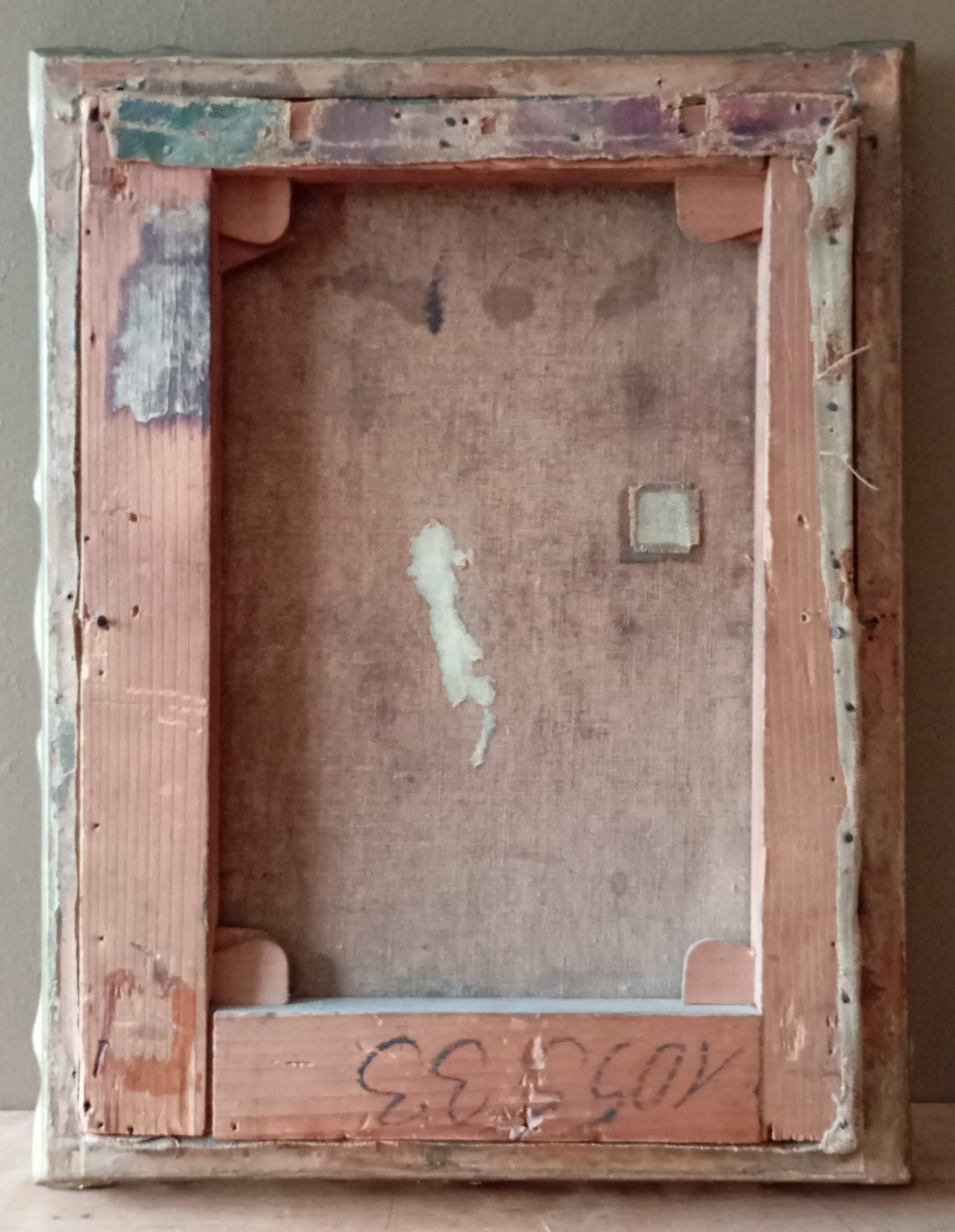 Female nude painting