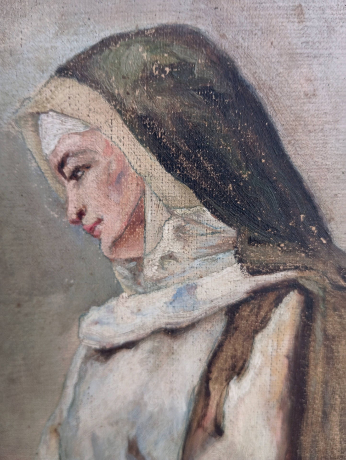 Portrait d'une religieuse
