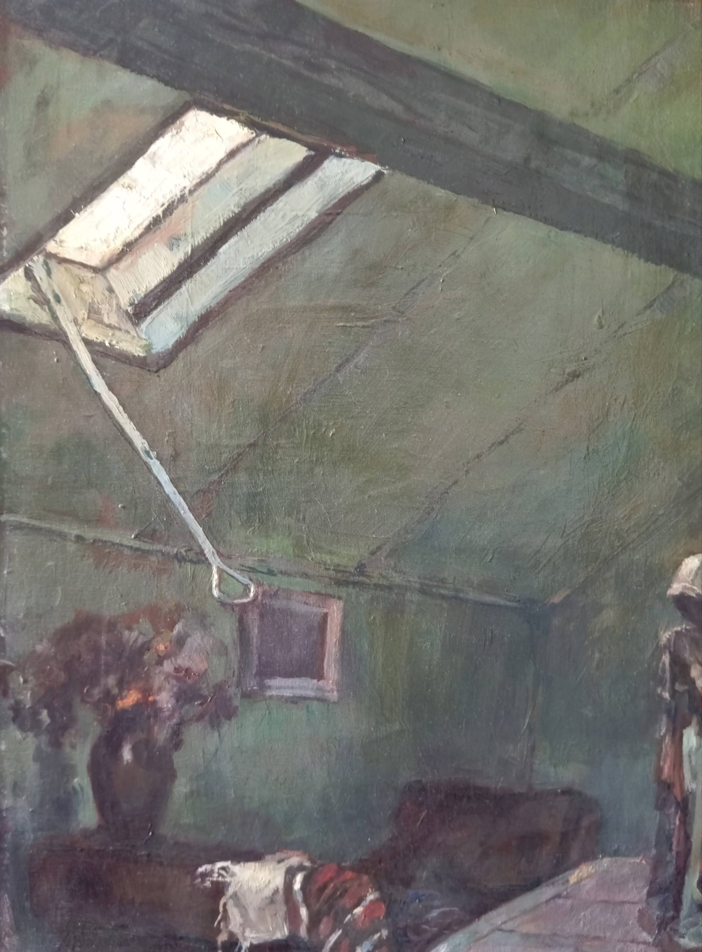 Scène d'intérieur XXème siècle