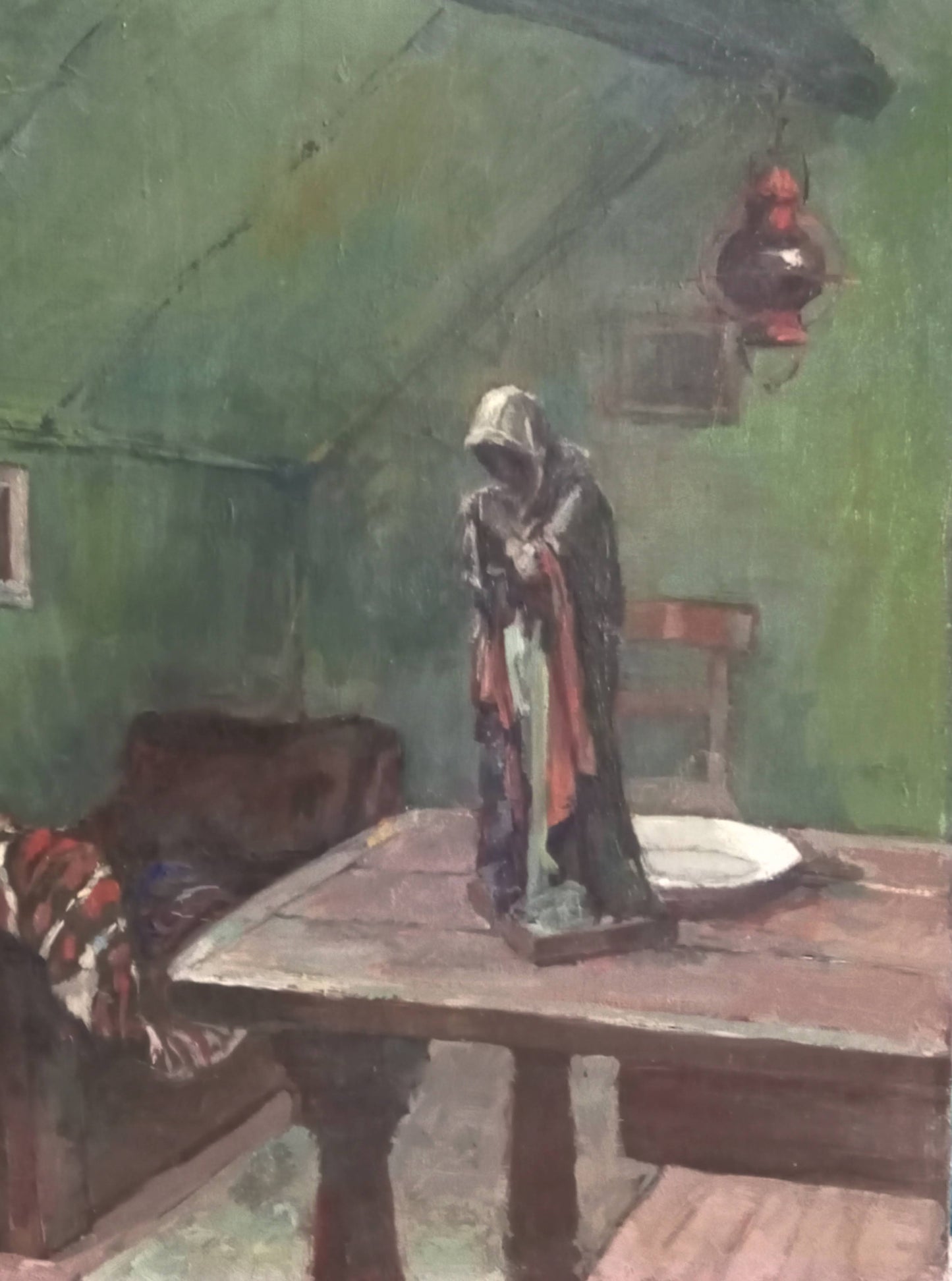 Scène d'intérieur XXème siècle