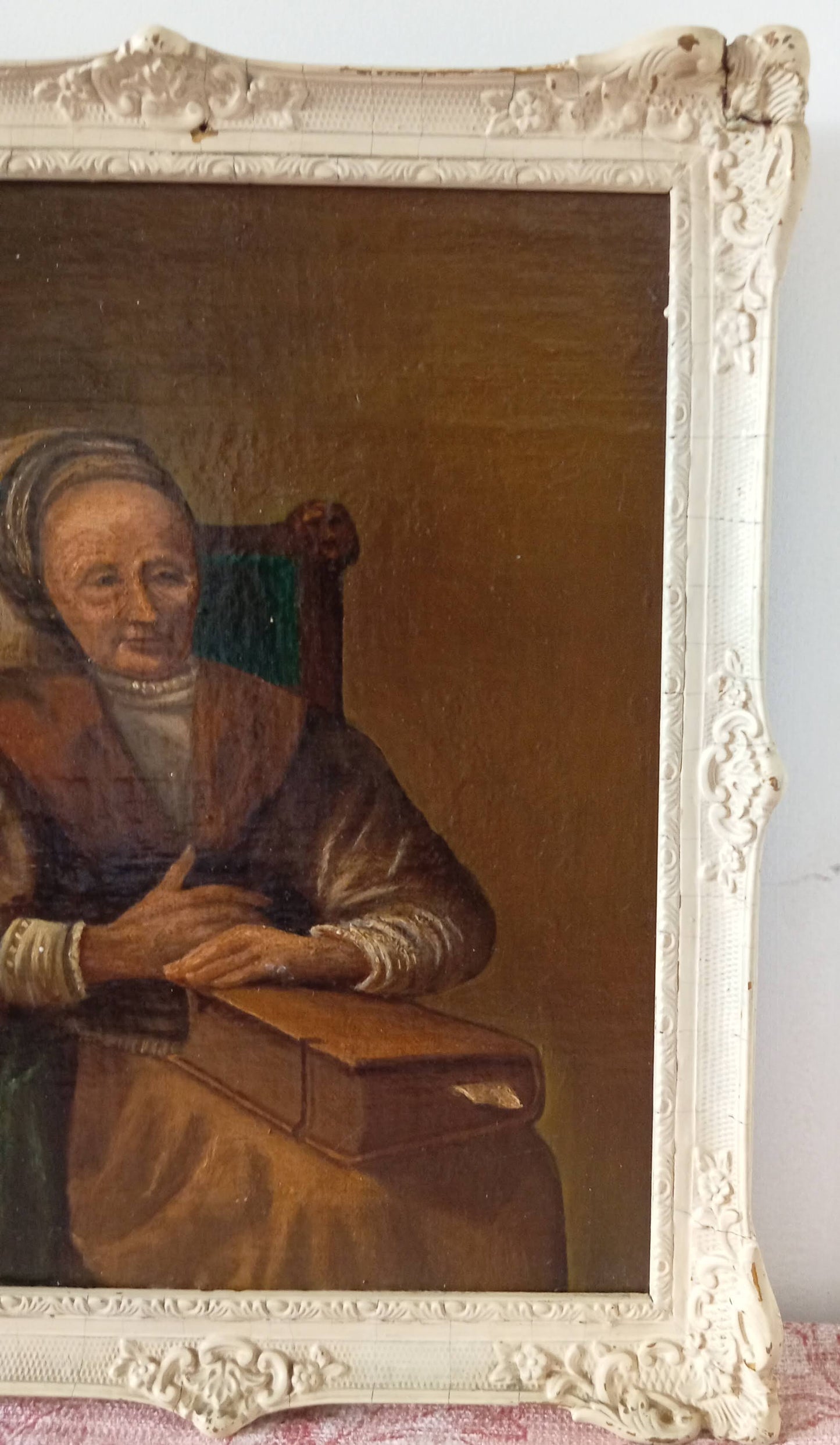 Paire de portraits. Peinture néerlandaise