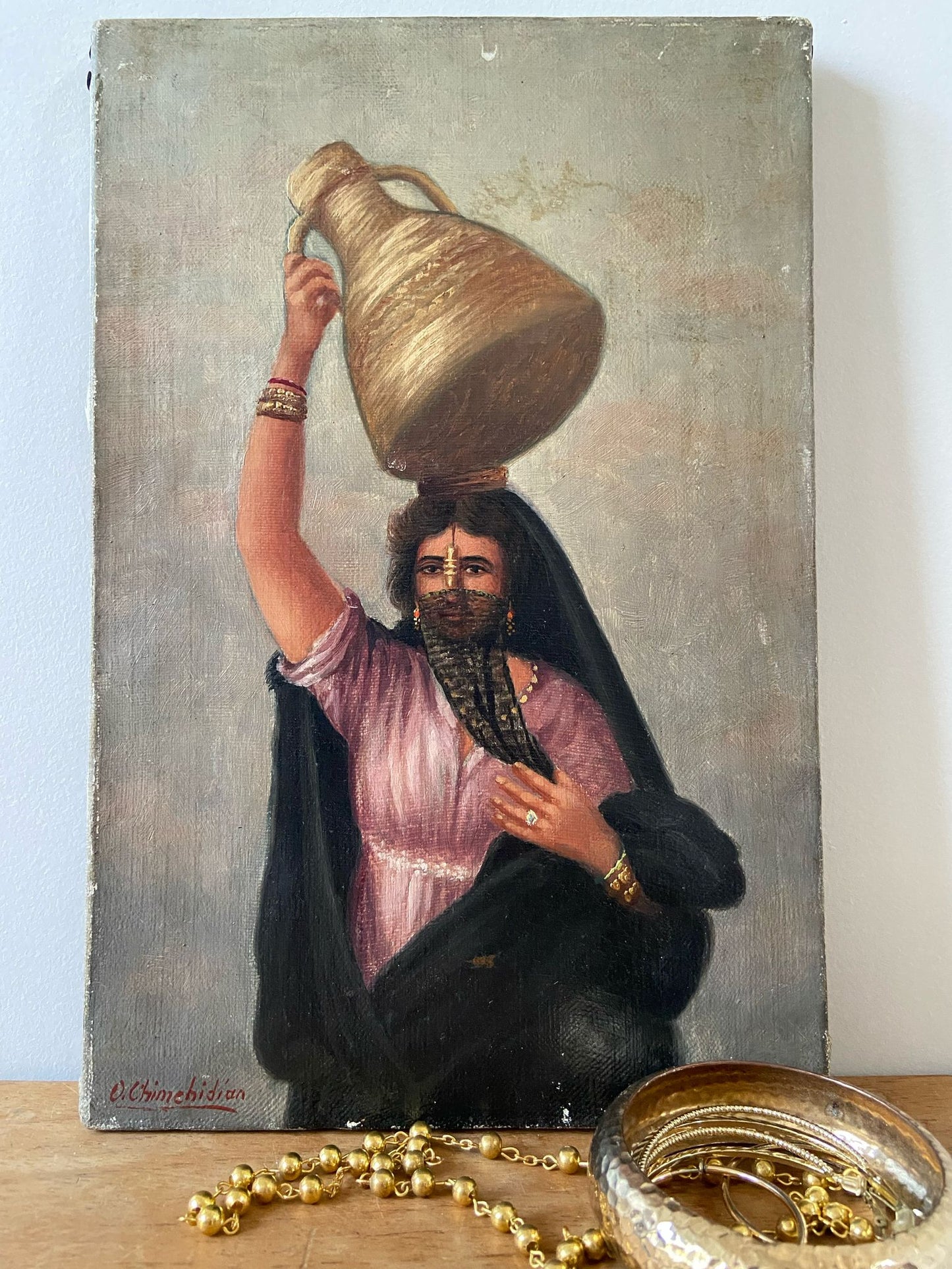 Portrait d'une femme orientale
