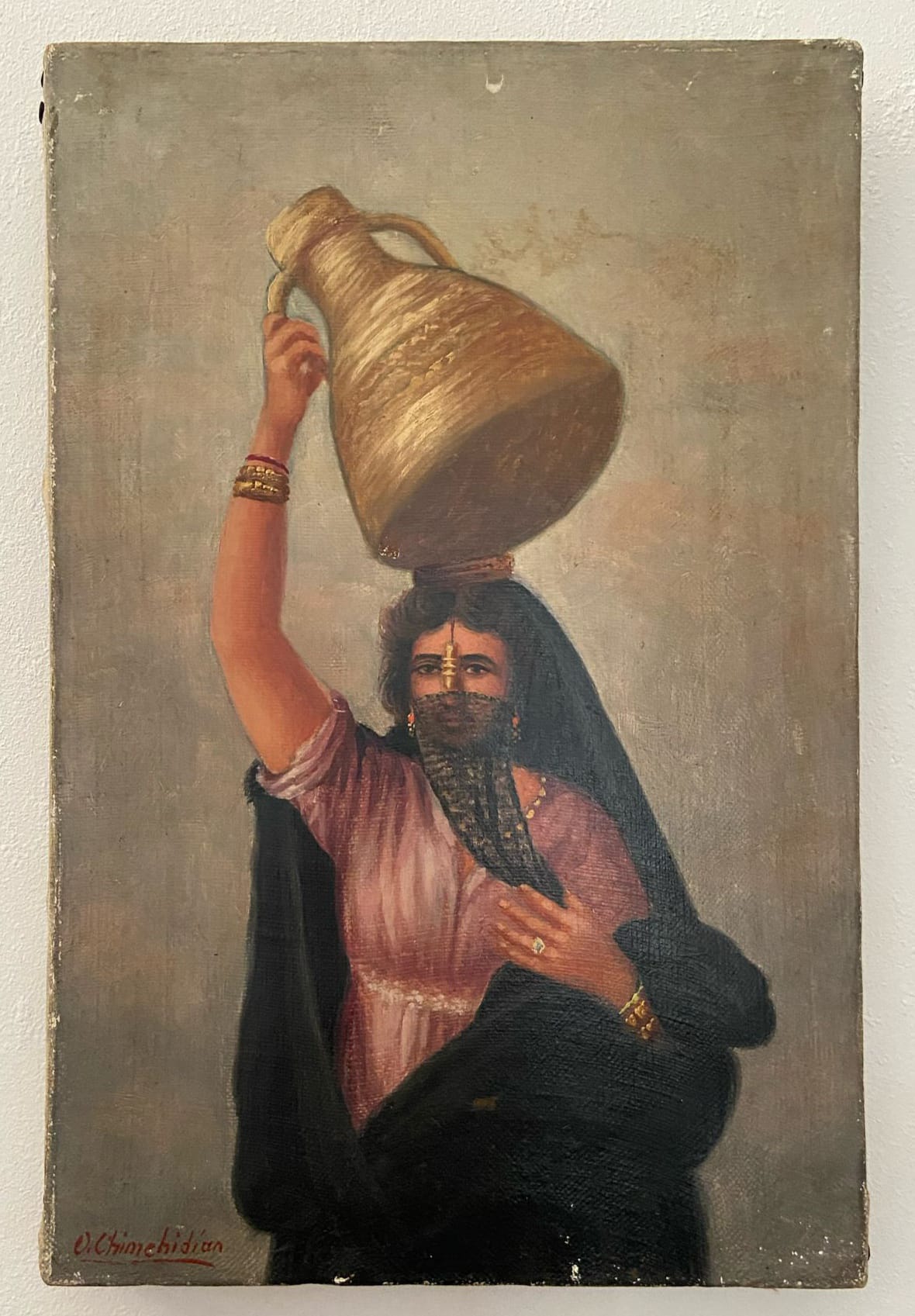 Portrait d'une femme orientale