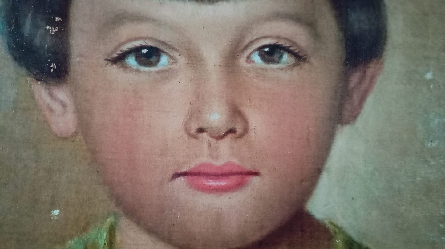 Portrait of a young boy