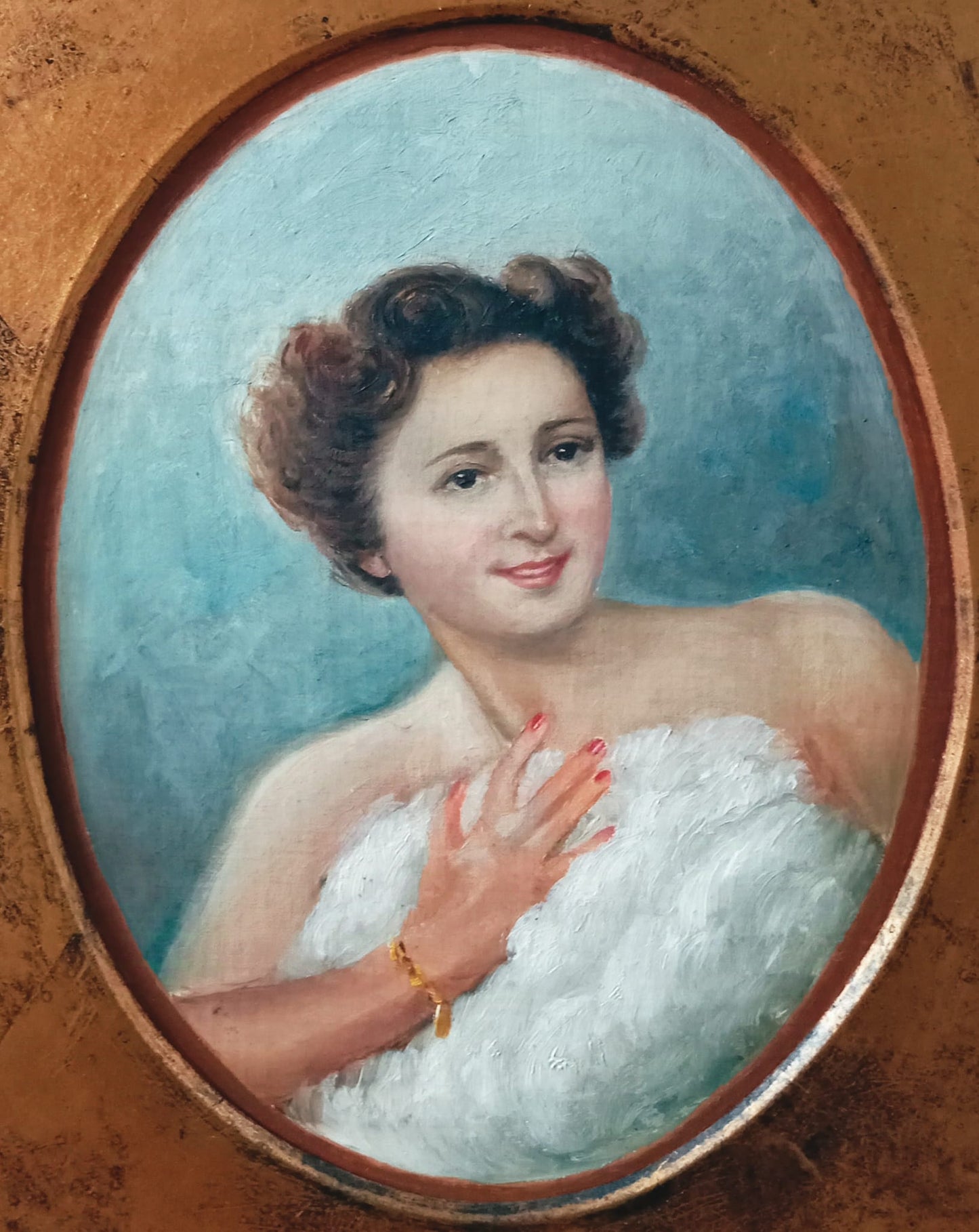 Portrait of a woman from the 1930s