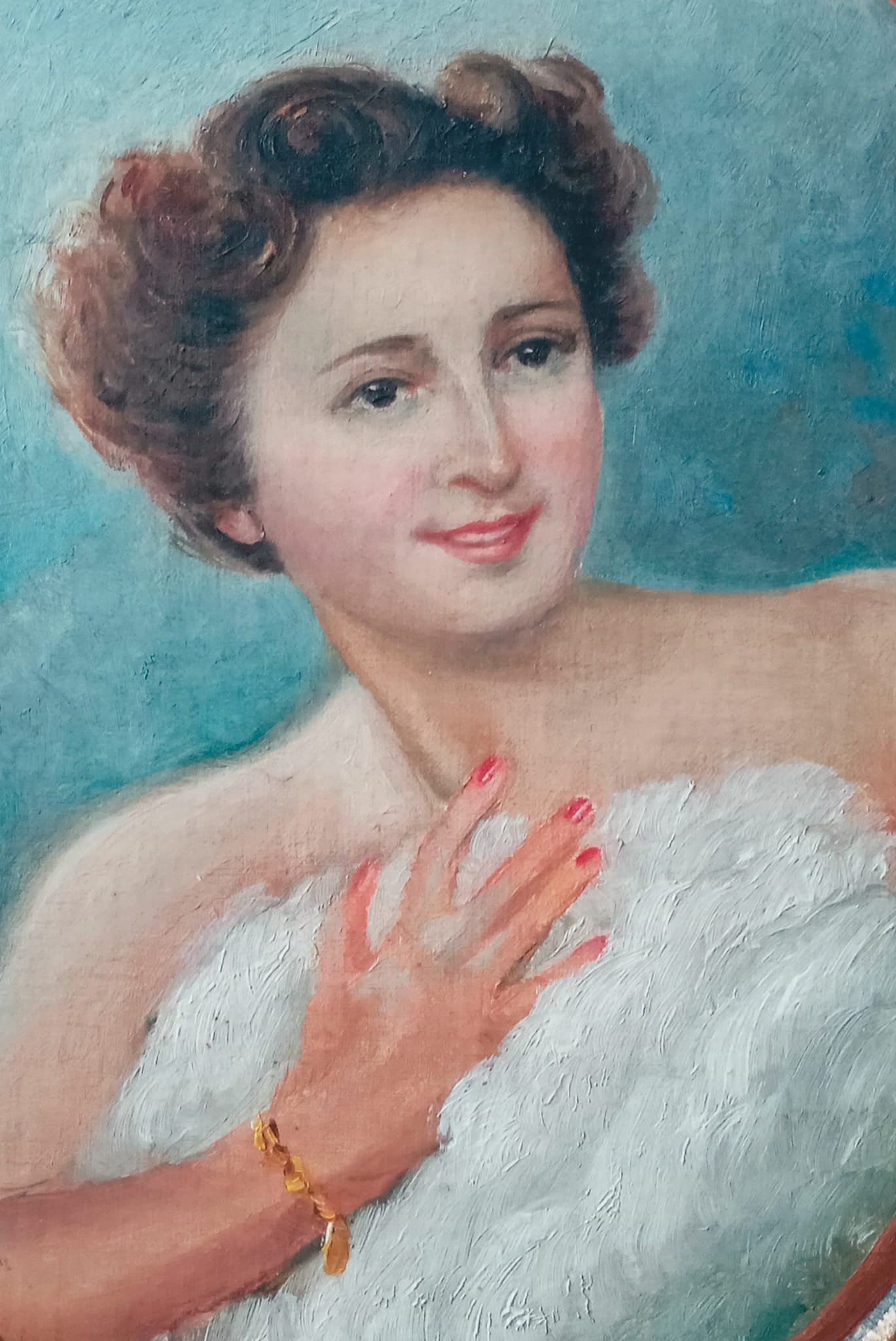 Portrait of a woman from the 1930s