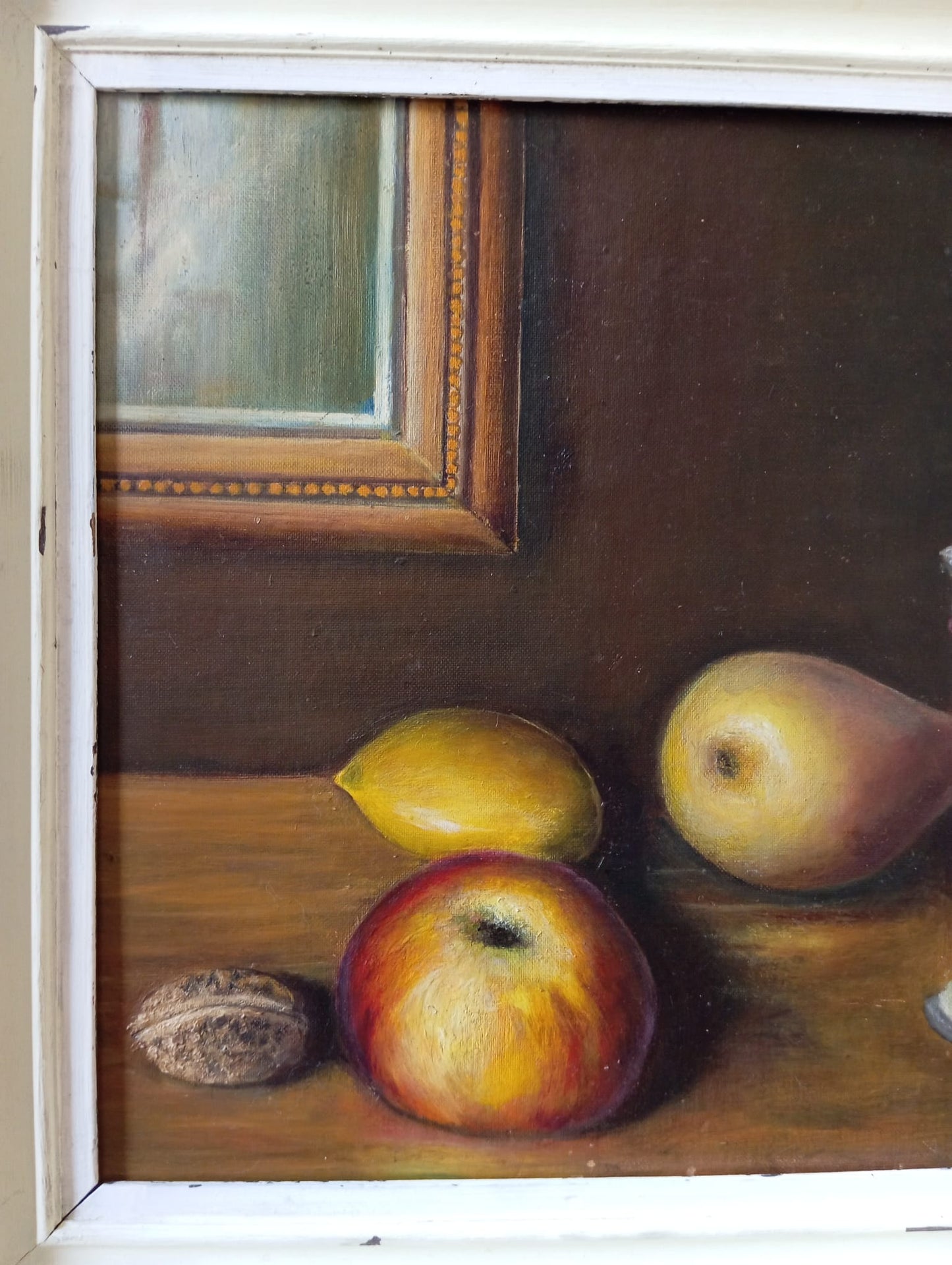 Nature morte. Chope et fruits