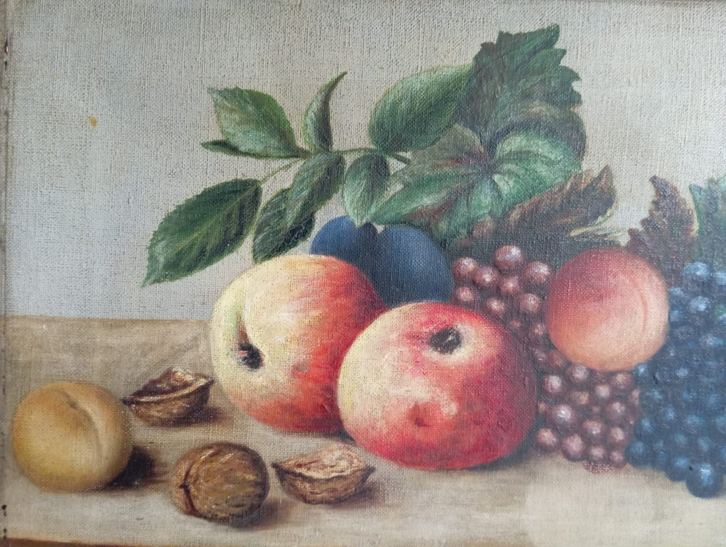 Paire de natures mortes aux fruits