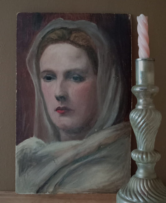 Portrait d'une femme au voile