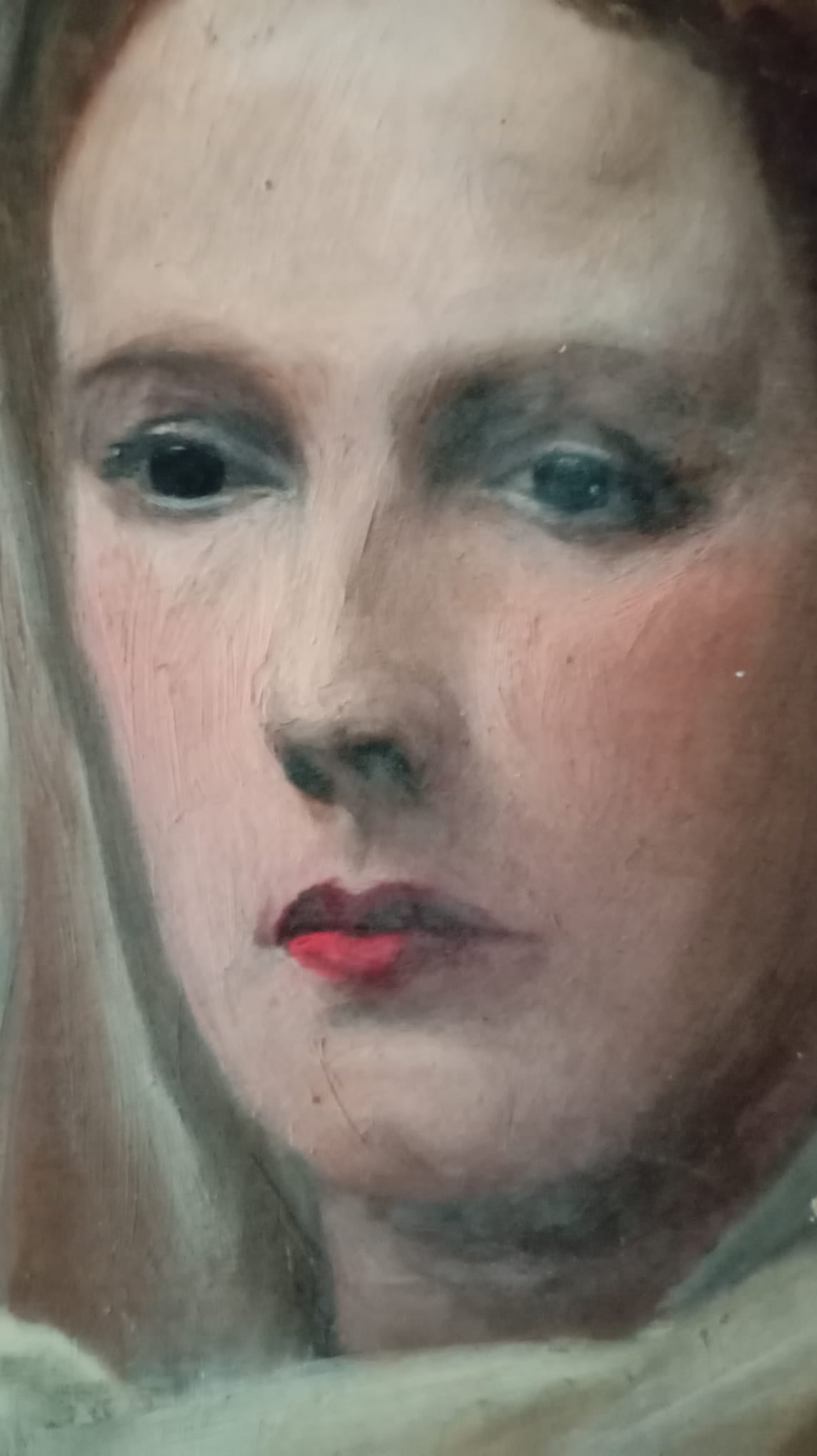 Portrait d'une femme au voile