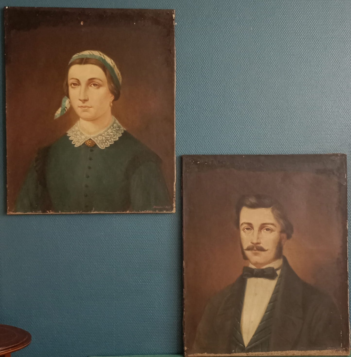 Deux portraits anciens