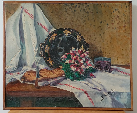 Nature morte. Retour de marché