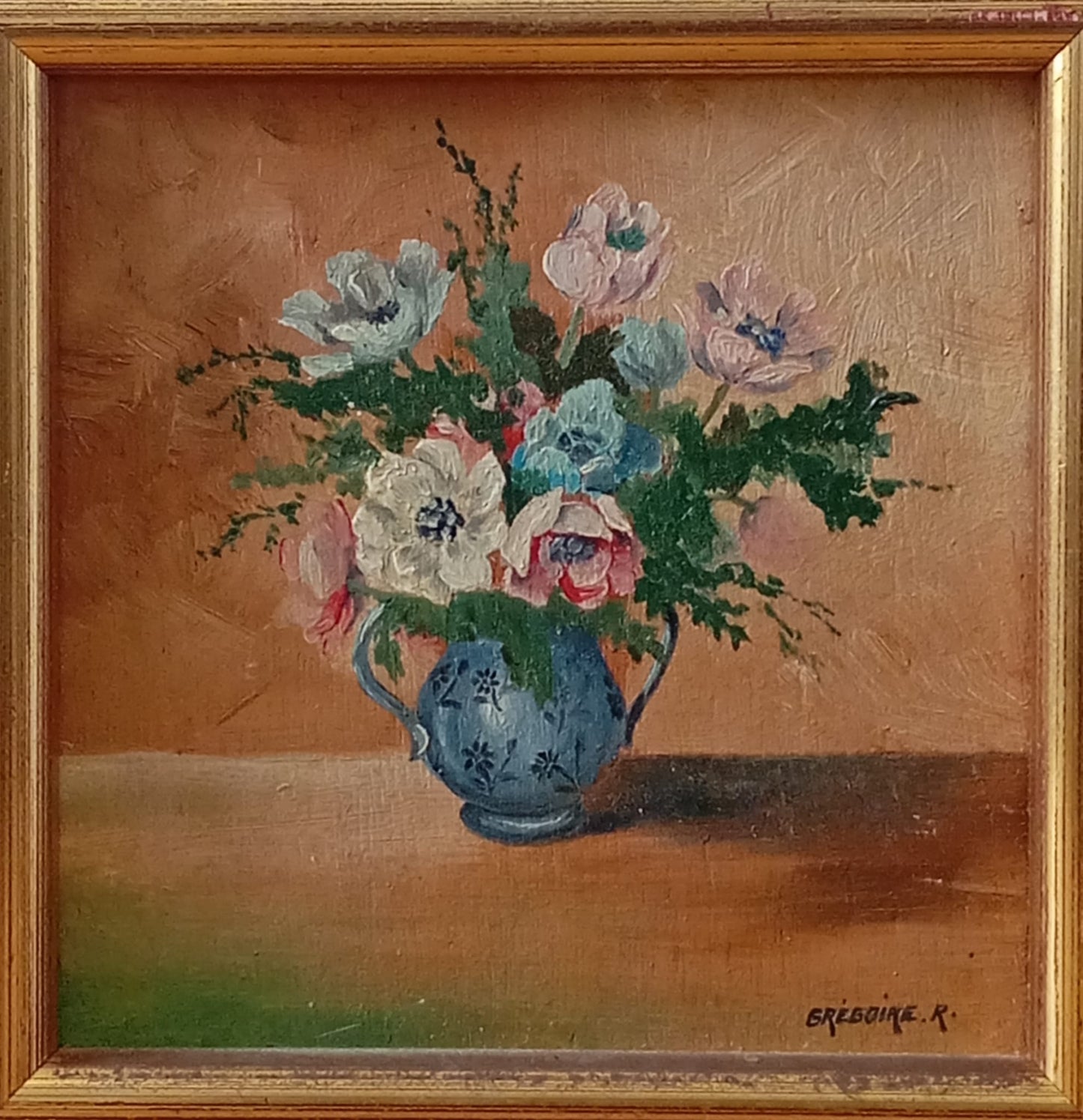 Nature morte aux anémones. Miniature