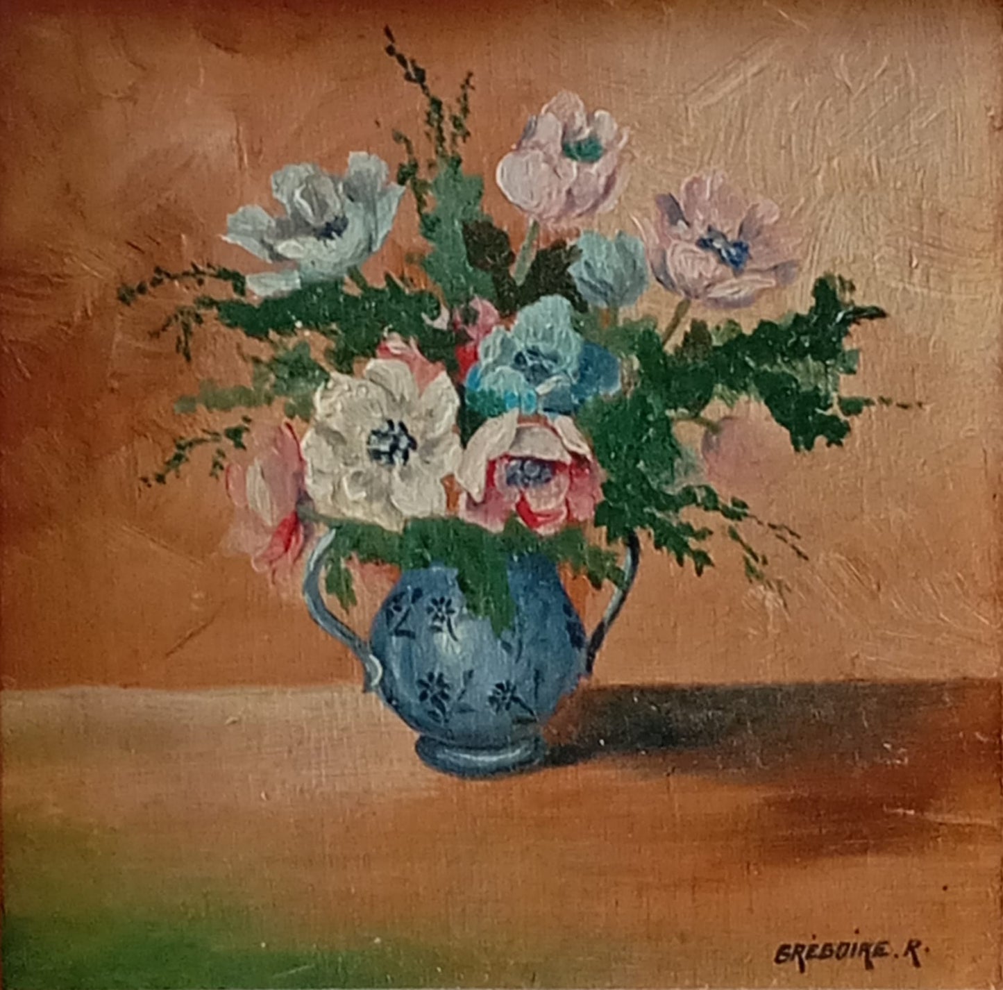 Nature morte aux anémones. Miniature