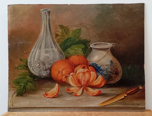 Nature morte ancienne aux fruits