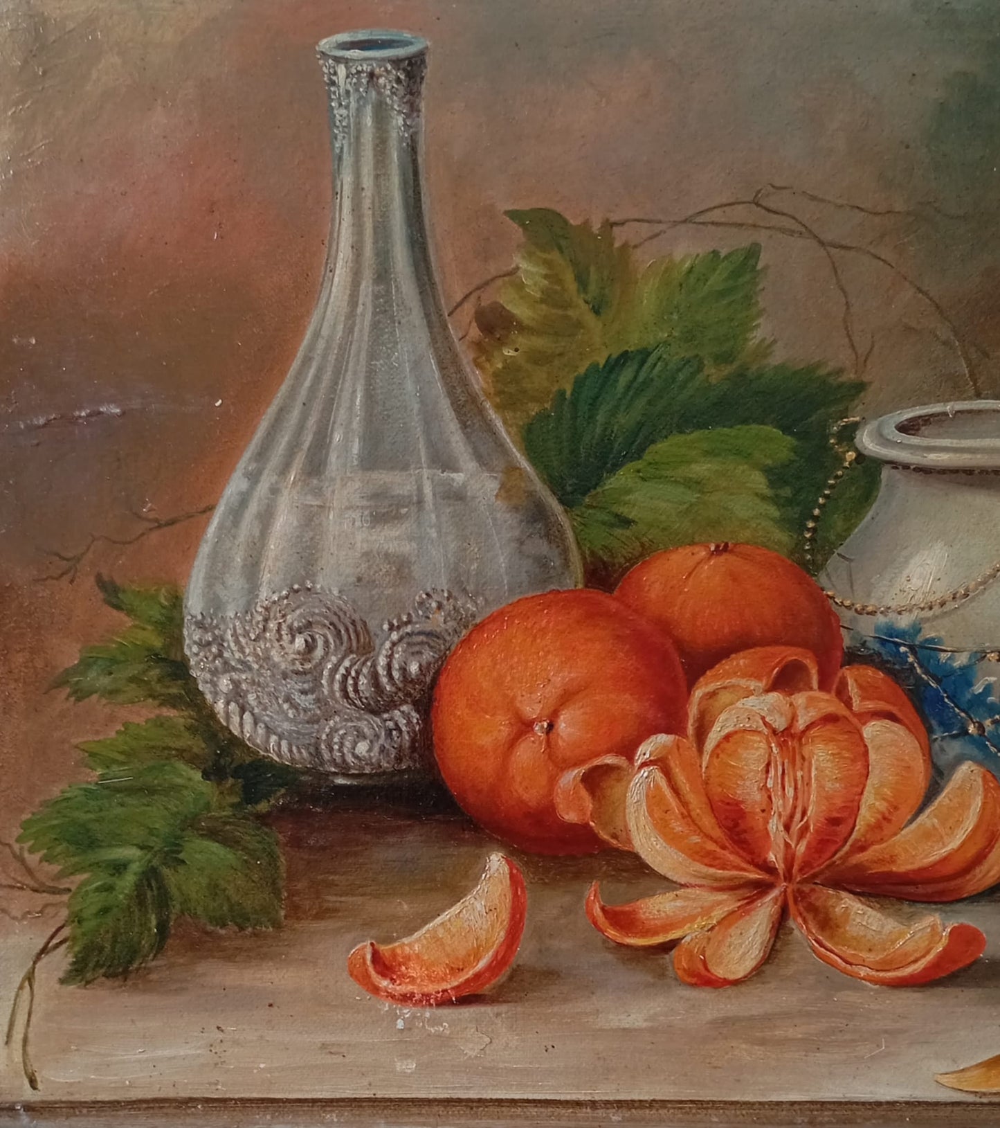 Nature morte ancienne aux fruits