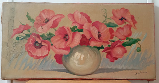 Grande nature morte aux coquelicots