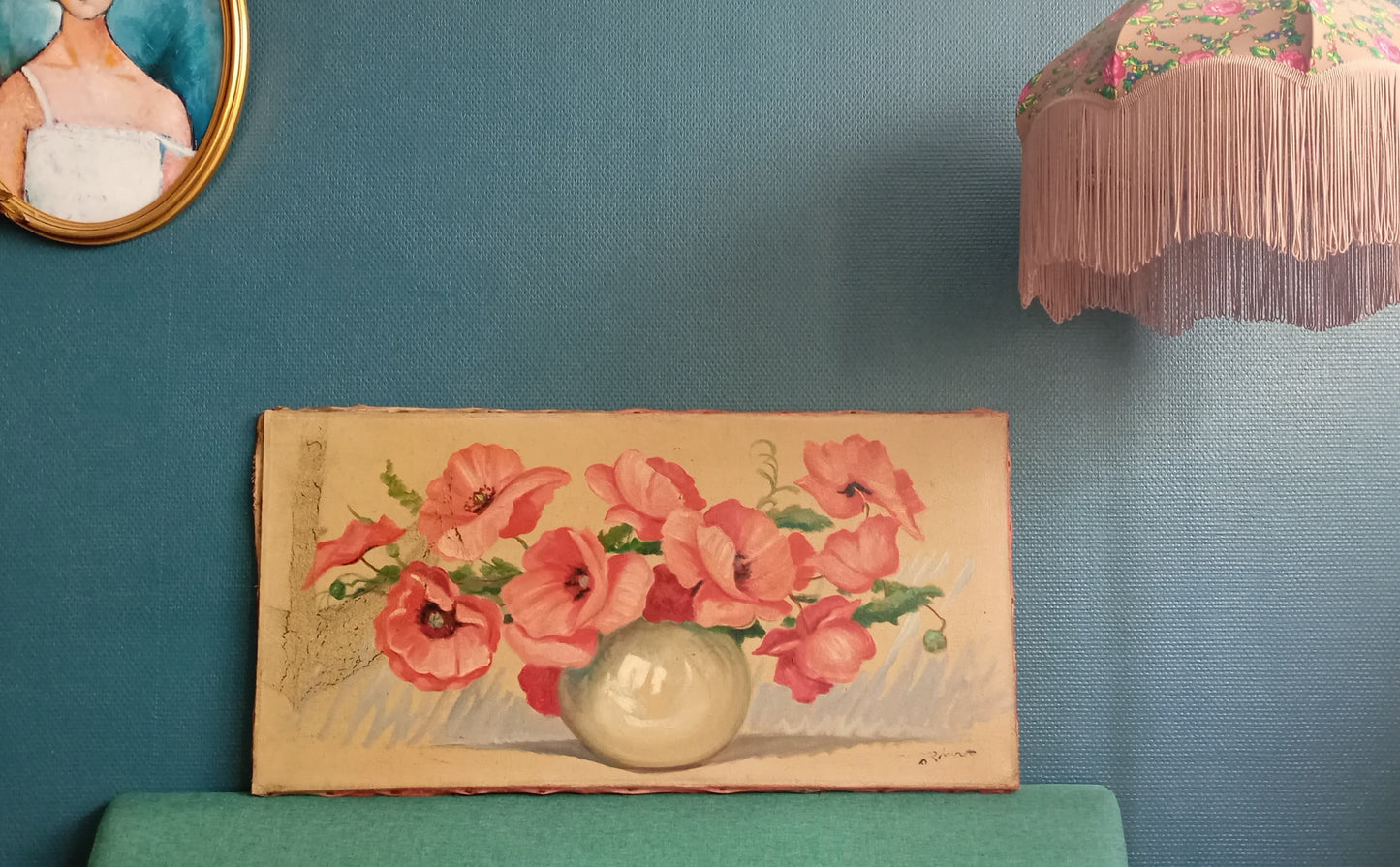 Grande nature morte aux coquelicots