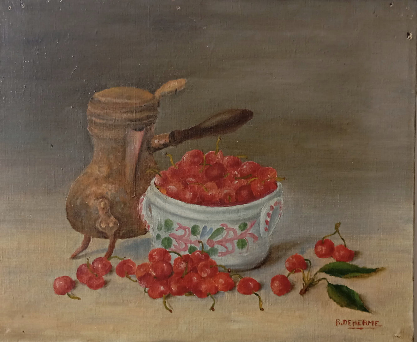 Nature morte aux cerises