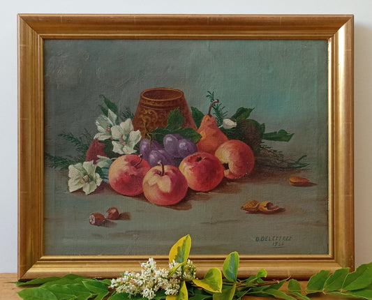 Nature morte ancienne aux fruits