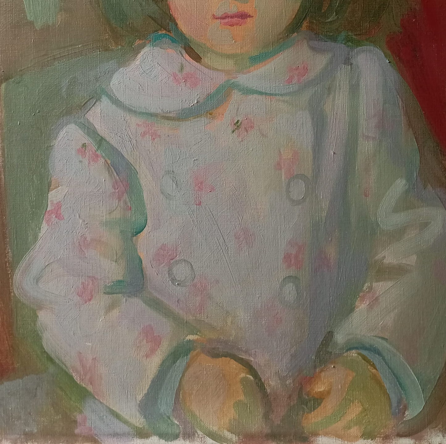 Portrait d'une petite fille
