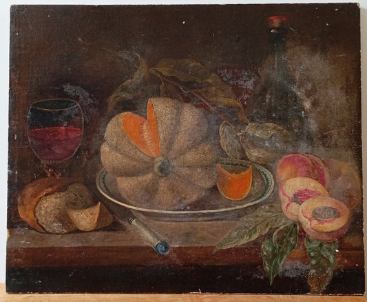 Nature morte ancienne aux fruits