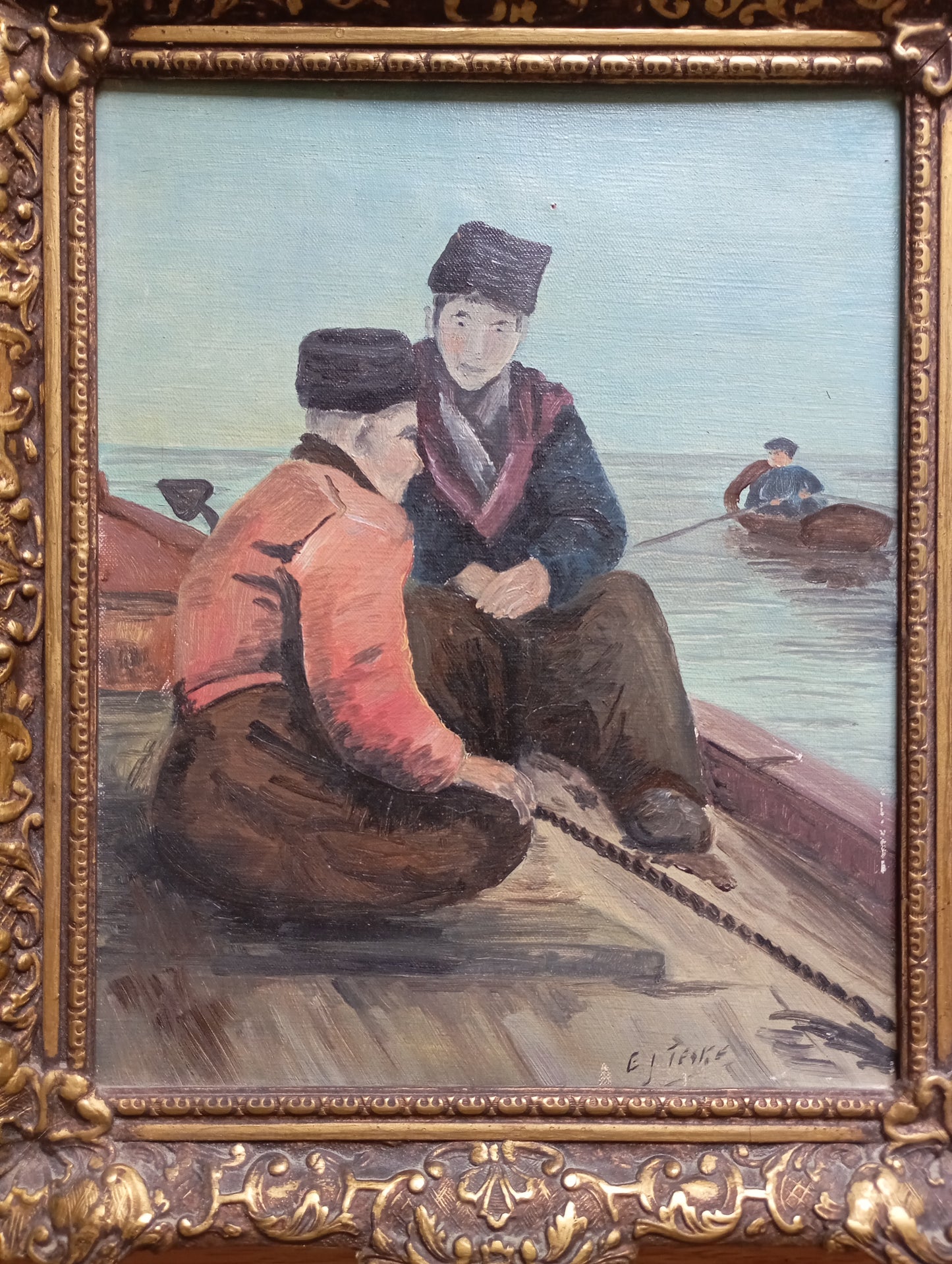 Scène maritime