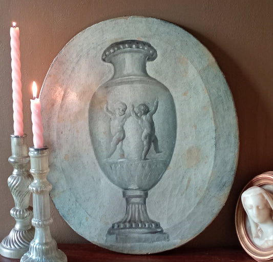 Antique vase painting