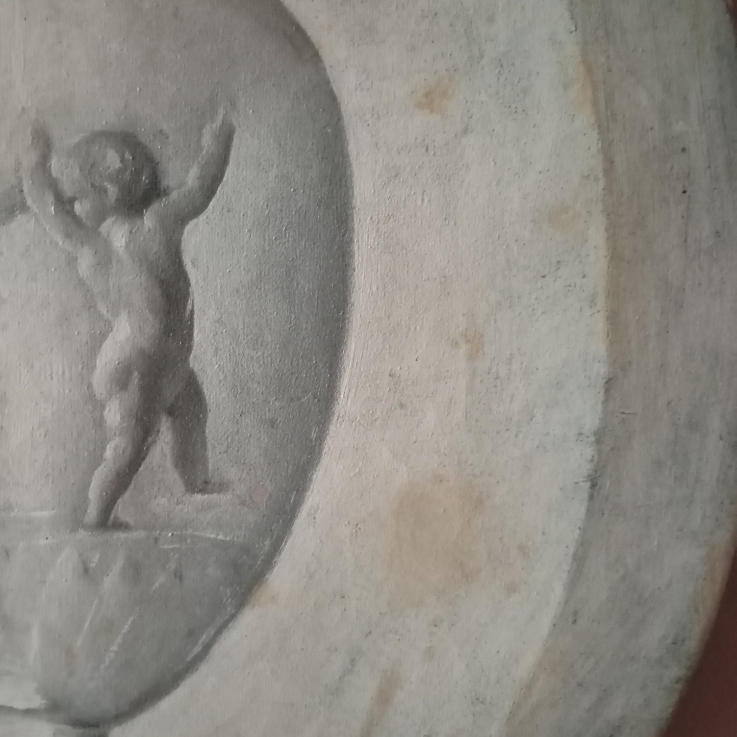 Antique vase painting