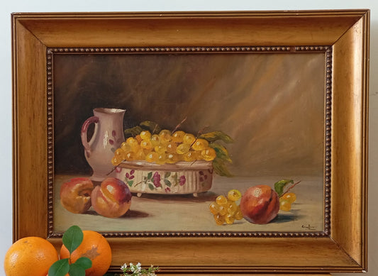 Nature morte ancienne aux fruits