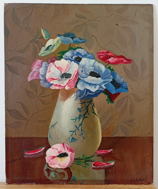 Nature morte aux anémones