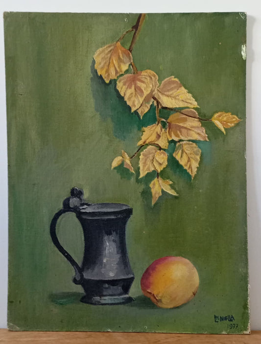 Nature morte fruit et plante